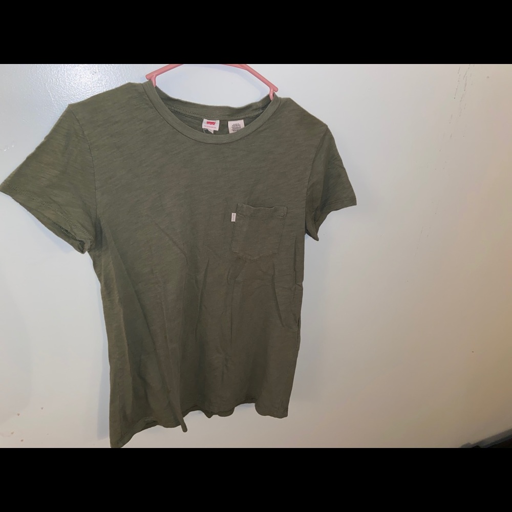 Olive tee